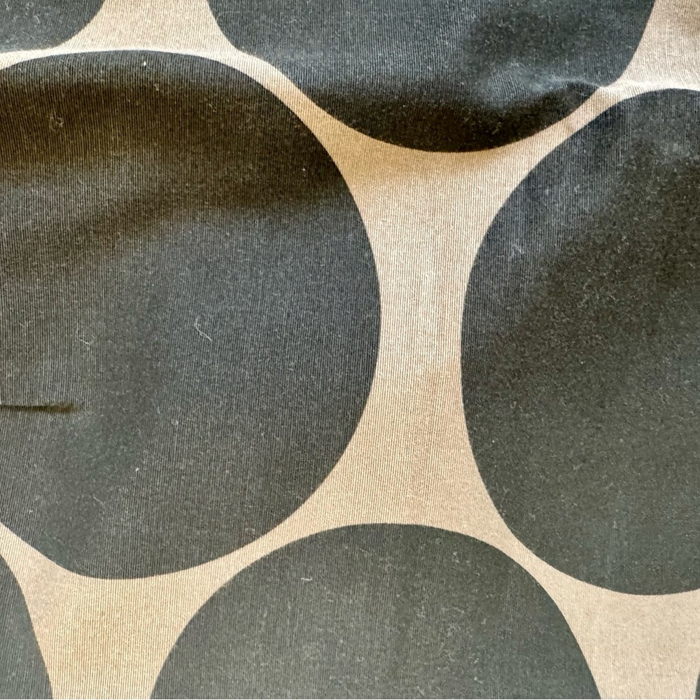 Boden Black and Taupe Circle Pencil Skirt - Picture 3 of 5